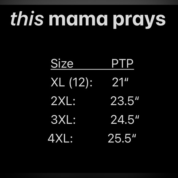 Basic black Shirt This Mama Prays - Picture 5 of 6